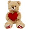 Valentínske plyšové zvieratko, 80 cm (medvedík) (100398499)