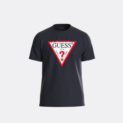 Guess pánske tričko CN SS Original Logo Tee 2YI71I3Z11-G7V2 tmavomodré