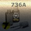 OPEL - 736A - MUSKATGRAU metal. barva retušovací tužka