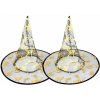 Rappa Čarodejnícky detský klobúk s magickými motívmi 28 cm 2 ks 8595596327102