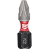 Milwaukee skrutkovací bit Shockwave PZ2 25mm (2ks) 4932430863