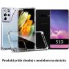 Silikónové Púzdro Luxria Clear Absorb pre Samsung - Priehľadné Samsung: Galaxy S10