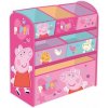 ARDITEX Regál / organizér na hračky PEPPA PIG, PP13987