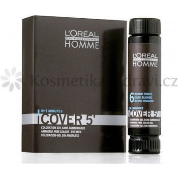 L'Oréal Homme Cover 5 Hair Color 4 Medium Brown hnedá 50 ml