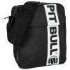 PitBull West Coast taška cez plece HILLTOP black/white čierna