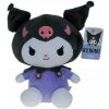 Hello Kitty and Friends - plyšová hračka zajačik Kuromi 25cm (999584) fialovo-čierna