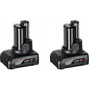 Bosch 2x GBA 12V 6.0 Ah 1.600.A00.X7M