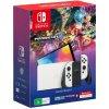 Nintendo Switch (OLED model) White + Mario Kart 8 Deluxe + 12M NSO (045496454036)