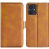 VSETKONAMOBIL 67070 SIDE Peňaženkové puzdro pre Motorola Moto G54 5G / G54 Power Edition 5G svetlohnedé