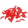 Bait Soft Worms umelí červy 50 ks červená balenie 1 sada