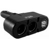 skyrich Rozdvojka autozapalovača + 2x USB