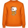 AWDis Sweat Mikina - Dizajn Povooooo prosím - Orange Crush - XXL - Dámske