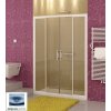 Ronal Top-Line TOPS4 Posuvné dvere do niky s 2 pevn.st. 1600x1900 Biela/Mastercarré TOPS416000430