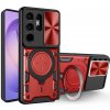 Techsuit - CamGuard Pro puzdro s krytom fotoaparátu pre Samsung Galaxy S26 Ultra - červené