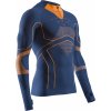 X-BIONIC® ENERGY ACCUMULATOR LIGHT 1/2 ZIP PÁNSKE TERMO TRIČKO - XXL - Modrá