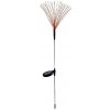 MasterLED Solárne zapichovacie záhradné svietidlo, LED púpava, 84cm, 144LED, IP44, VIP8739