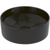 Villeroy & Boch Octagon umývadlo 42x42 cm okrúhly pultové umývadlo čierna 5A5640R7
