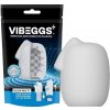 VibEggs Blow Misty Vibrating Masturbation Sleeve White