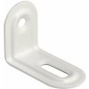 DOMAX FKS montážny uholník nastaviteľný FKS 2 biely - 40 x 28 x 22 x 1 mm (20 ks)