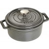 Staub Cocotte hrniec okrúhly 12 cm 0,4 l sivý