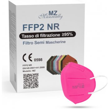 Manreally MZ respirátor FFP2 NR cyklamenový 1 ks