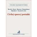 Civilný sporový poriadok. Komentár - SO_EVK3