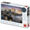 DINO Svietiace puzzle Súmrak nad Tower Bridge 1000 dielikov