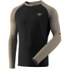 Pánske funkčné tričko Dynafit Alpine Pro M L/S Tee Veľkosť: L / Farba: čierna/hnedá