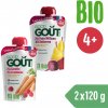 Good Gout BIO Kapsičky ovocie a zelenina 2 x 120 g