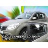 Deflektory DACIA SANDERO / STEPWAY I 2008 - 2012