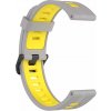 Techsuit - Watchband 20mm (W002) remienok pre Samsung Galaxy Watch 4 / 5 / Active 2, Huawei Watch GT 3 (42 mm) / GT 3 Pro (43 mm) – sivý KF239525