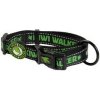 Obojok nylon 42-55/2,5cm zelená Kiwi