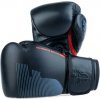 Boxerské rukavice Fighter PRO 12 OZ čierna,modrá,červená