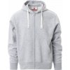 PAYPER PORTLAND MELANGE 001212-P076 / Pánska celozapínacia mikina s kapucňou - melange grey XS
