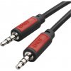 Emos SM5001 Jack 3.5mm - Jack 3.5mm 1.5m čierny Kabel