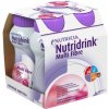 NUTRIDRINK MULTIFIBRE jahodová príchuť 4 x 200 ml