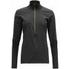 Dámske bežecké tričko Merino s dlhým rukávom Devolt Running black S