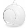 Aerárium / sklenená guľa Ø8 cm - 1 ks 3 Transparent