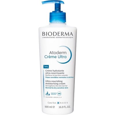 Bioderma Atoderm Crème Ultra vyživující a hydratační tělový krém 500 ml