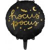 Party Deco FB149 Fóliový balónik Hocus Pocus 45 cm Čierna