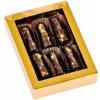 Pralinkové brandy s jedlým zlatom ako darček na Deň sv. Valentína