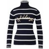 Dámsky sveter Goldbergh Mimi Long Sleeve Knit Sweater Breton Stripe Blue/Cream