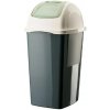 BAMA Koš odpadkový EUROPA, 65L, šedá/zelená