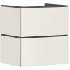 Hansgrohe Xilesa E Umývadlová skrinka, 62x58x47 cm, 2 zásuvky, matná béžová 54254780-HG