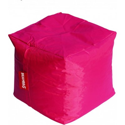 Beanbag sedací vak cube ružová