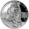 Česká mincovna Strieborná minca Legenda o kráľovi Artušovi Excalibur a Jazerná pani proof 1 Oz