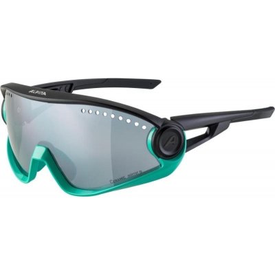 Cyklistické okuliare 5W1NG turquoise-black matt (4003692304919)