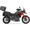 SHAD Kompletná sada sedlových brašní SHAD TERRA TR40 adventure a hliníkového kufra SHAD TERRA BLACK 55L, vrátane montážnej sady SHAD TRIUMPH Tiger 900