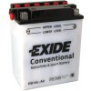 Motobatéria EXIDE BIKE Conventional 14Ah, 12V, EB14L-A2 / 12N14-3A