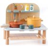 Drevená kuchynka Promis, viacfarebná, pre deti od 3 rokov